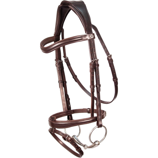 Henry James Flash Bridle HP-D1HJ COB BROWN / NB-6HJ-COB-BROWN / CS-1HJ-COB-BROWN / BB-2HJ-COB-BROWN - Brun